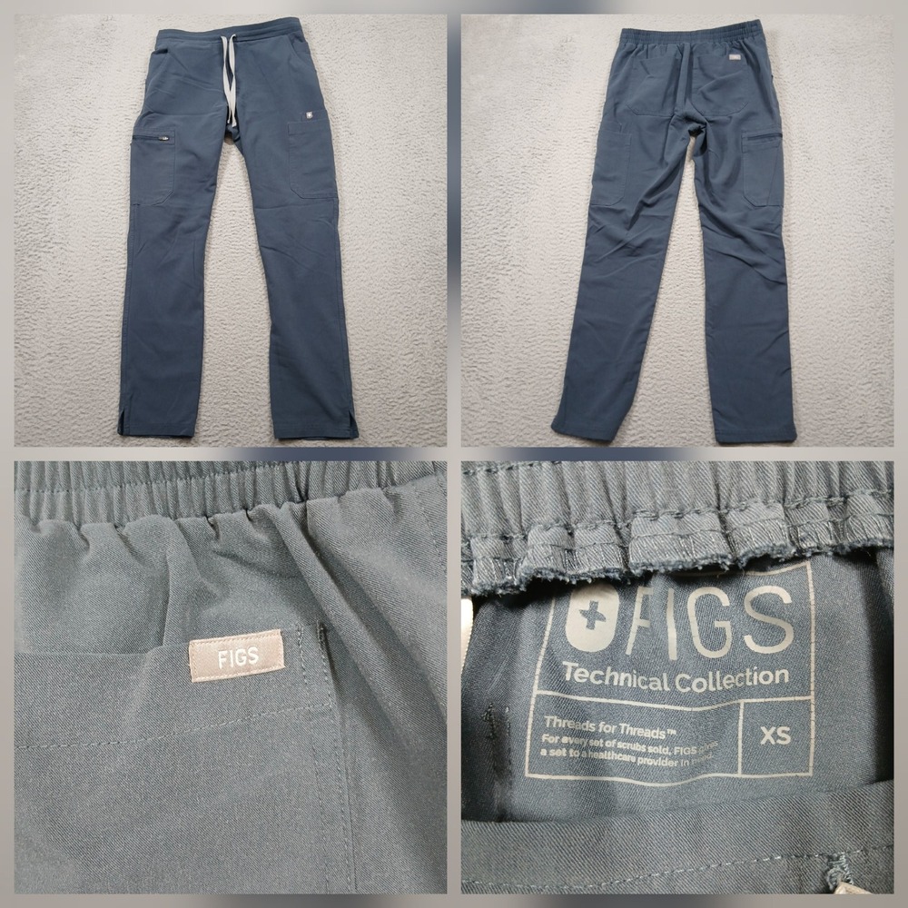Figs Women's Track Pants Joggers in Slate Blue